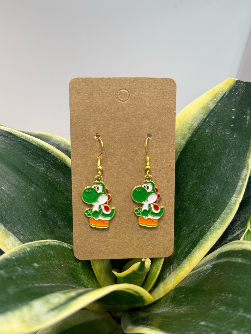 Super Mario - Yoshi Earrings